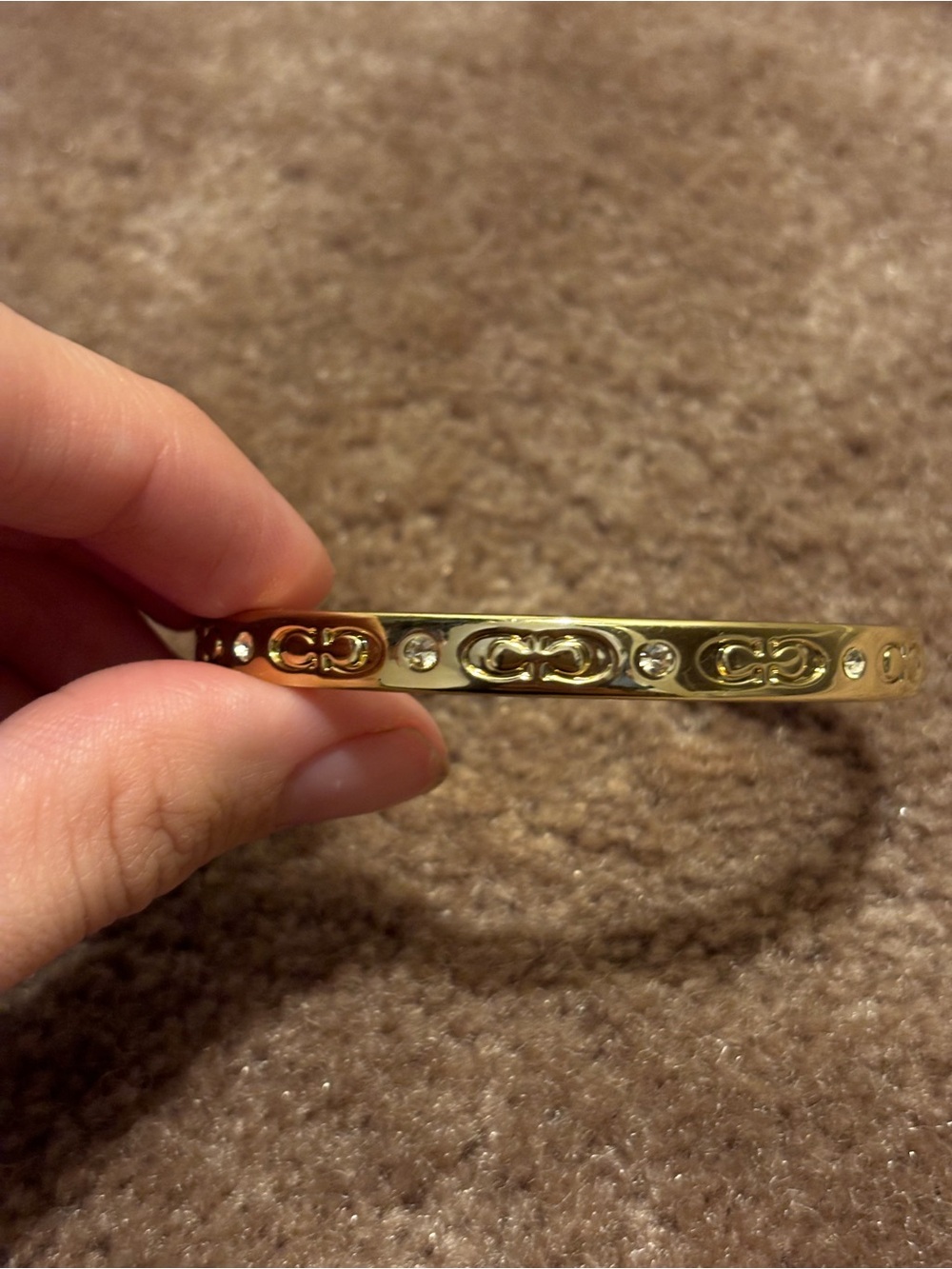 hinged coach bangle - Picture 4 of 4